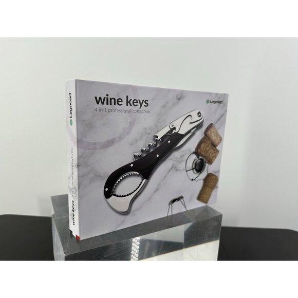 Legnoart Wine Key 4 In 1 Professional Corkscrew (AB) - Picture 1 of 6